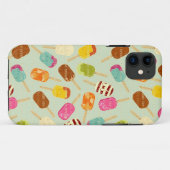 Ice Cream Pattern Case-Mate iPhone Case (Achterkant (horizontaal))