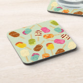 Ice Cream Pattern Drankjes Onderzetter (Linkerzijde)