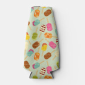Ice Cream Pattern Flesjeskoeler (Voorkant)