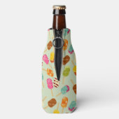 Ice Cream Pattern Flesjeskoeler (Fles Achterkant)