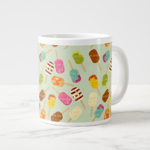Ice Cream Pattern Grote Koffiekop