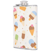Ice Cream Pattern, Ice Cream Cone, Ice Popsicle Heupfles (Links)