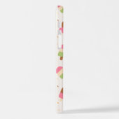 Ice Cream Pattern, Ice Cream Cone, Ice Popsicle iPhone Hoesje (Linkerkant)