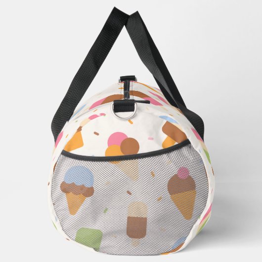 Ice Cream Pattern, Ice Cream Cone, Ice Popsicle Plunjezak (Rechts)