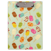 Ice Cream Pattern Klembord (Voorkant)