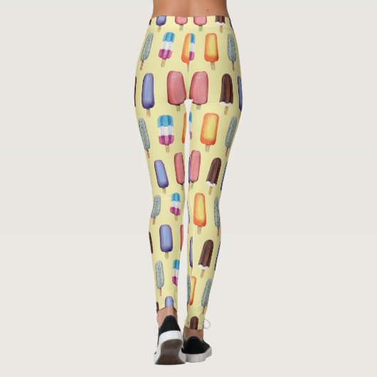 Ice Cream Pattern Leggings (Achterkant)