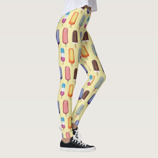 Ice Cream Pattern Leggings (Rechts)