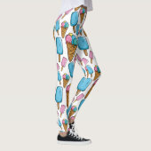Ice Cream Pattern-leggings Leggings (Rechts)