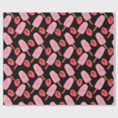 Ice cream pattern | Lollies pattern | lollipop 13 Cadeaupapier (Vlak)