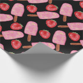 Ice cream pattern | Lollies pattern | lollipop 13 Cadeaupapier (Hoek)