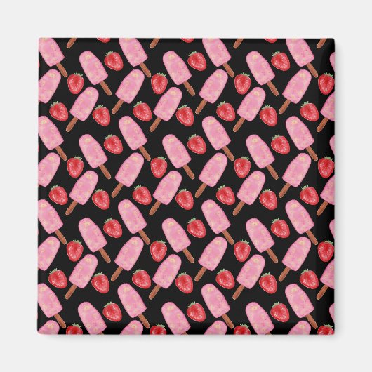 Ice cream pattern | Lollies pattern | lollipop 13 Magneet (Voorkant)