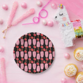 Ice cream pattern | Lollies pattern | lollipop 1 Papieren Bordje (Feest)