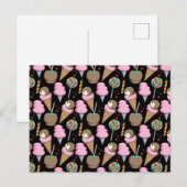 Ice cream pattern | Lollies pattern | lollipop 28 Briefkaart (Voorkant / Achterkant)