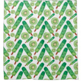 Ice cream pattern | Lollies pattern | lollipop 3 Douchegordijn (Voorkant)