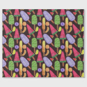 Ice cream pattern | Lollies pattern | lollipop 4 Cadeaupapier (Vlak)