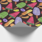 Ice cream pattern | Lollies pattern | lollipop 4 Cadeaupapier (Hoek)