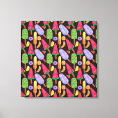 Ice cream pattern | Lollies pattern | lollipop 4 Canvas Afdruk (Voorkant)