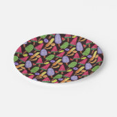 Ice cream pattern | Lollies pattern | lollipop 4 Papieren Bordje (Gekanteld)