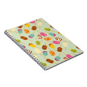 Ice Cream Pattern Notitieboek (Rechterzijde)