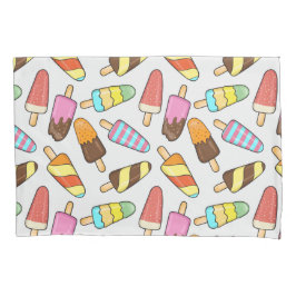 Ice Cream Pattern-patroontrappen Kussensloop