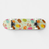 Ice Cream Pattern Skateboard (Horizontaal)