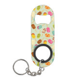 Ice Cream Pattern Sleutelhanger Flessenopener (Voorkant)