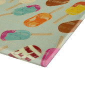 Ice Cream Pattern Snijplank (Hoek)