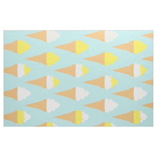 Ice Cream Pattern Stof (Fat Quarter)