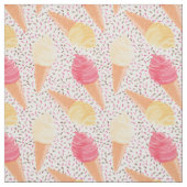 Ice Cream Pattern-structuur Stof (Swatch)