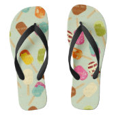 Ice Cream Pattern Teenslippers (Voetbed)