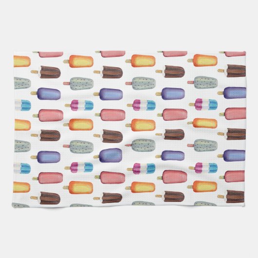 Ice Cream Pattern Theedoek (Horizontaal)