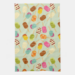 Ice Cream Pattern Theedoek