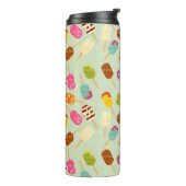 Ice Cream Pattern Thermosbeker (Gedraaid links)