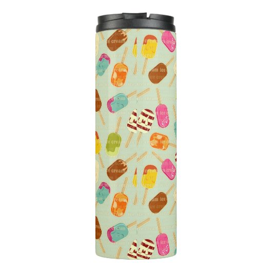 Ice Cream Pattern Thermosbeker (Achterkant)