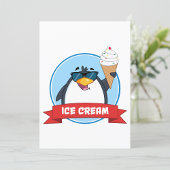 Ice Cream Penguin Kaart