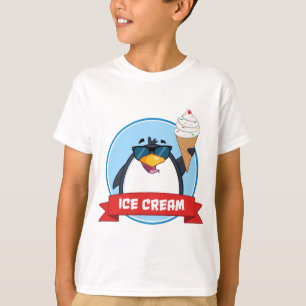 Ice Cream Penguin T-shirt