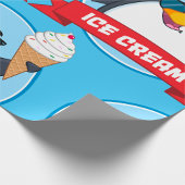 Ice Cream Penguin - Zonnebrillen Verpakkingspapier Cadeaupapier