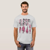 Ice Cream People "Roze Kinderen" T-shirt (Voorkant volledig)