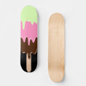 Ice Cream Persoonlijk Skateboard (Voorkant)