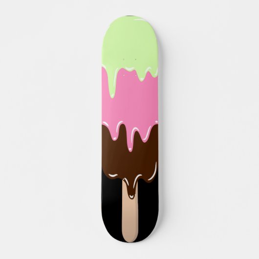 Ice Cream Persoonlijk Skateboard (Voorkant)