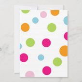 Ice Cream Photo Birthday Party Invitations Kaart (Achterkant)