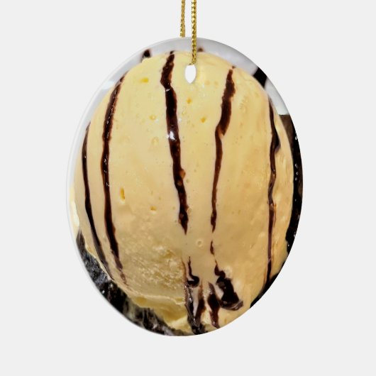 Ice Cream Photo Ornament (Rechts)