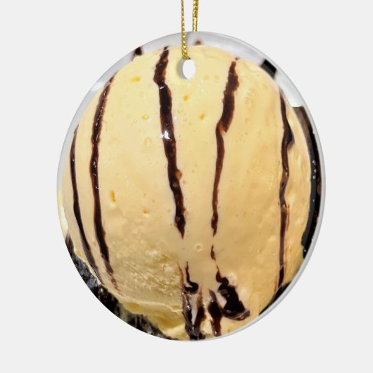 Ice Cream Photo Ornament (Links)