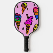 Ice Cream Pickleball Paddle (Achterkant)