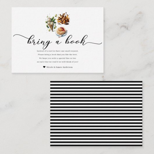 Ice Cream & Pickles Rare cravings Breng een boek Informatiekaartje (Voorkant / Achterkant)