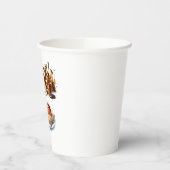 Ice Cream & Pickles Weird cravings Baby shower Papieren Bekers (Links)