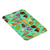 Ice Cream-pictogrammen Magneet (Rechterzijde)