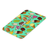 Ice Cream-pictogrammen Magneet (Linkerzijde)