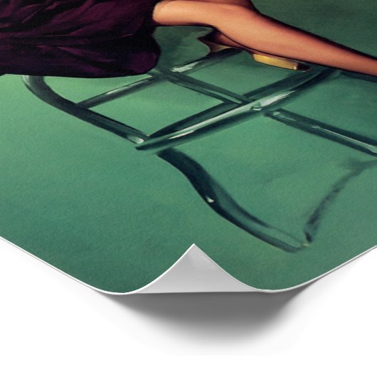 Ice Cream Pin Up Poster (Hoek)