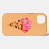 Ice Cream Pizza Hoesje-Mate iPhone Case (Achterkant (horizontaal))